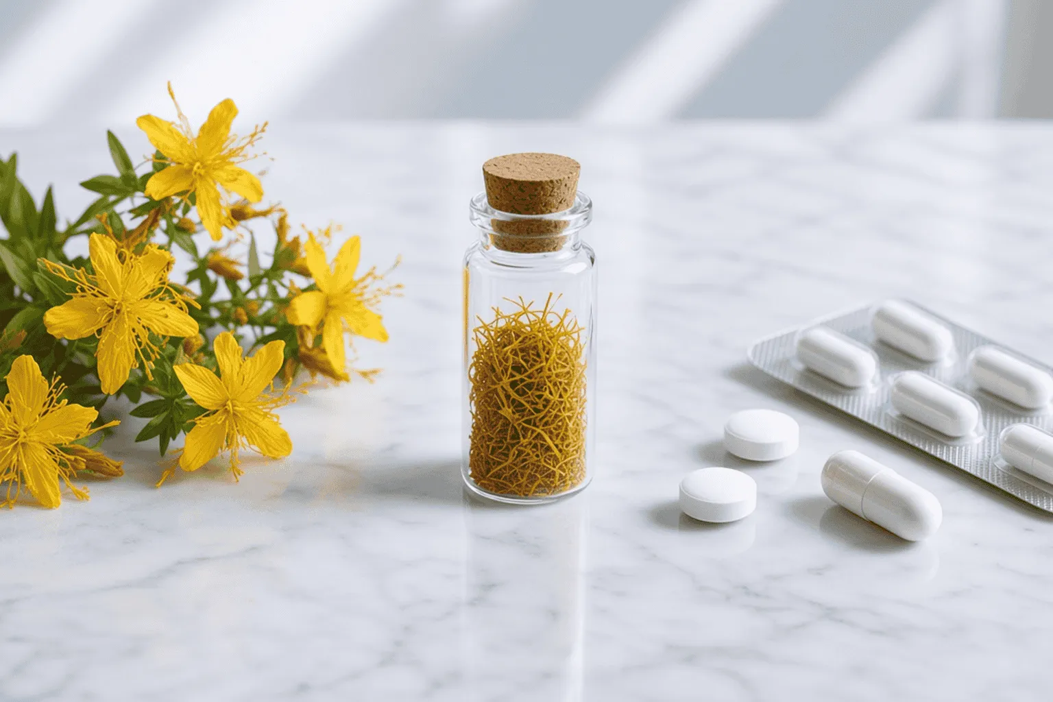 Cover image for St John's Wort With Antidepressants and Birth Control